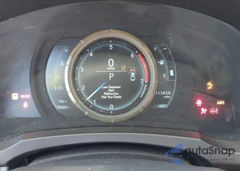 2018 Lexus Is 300 z USA, uszkodzony, nr VIN JTHBA1D20J5082810